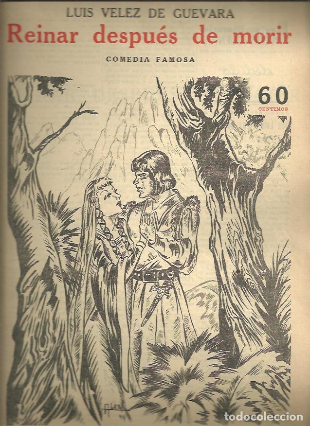Libros: REINAR DESPUES DE MORIR. - VELEZ DE GUEVARA, Luis. - Foto 1
