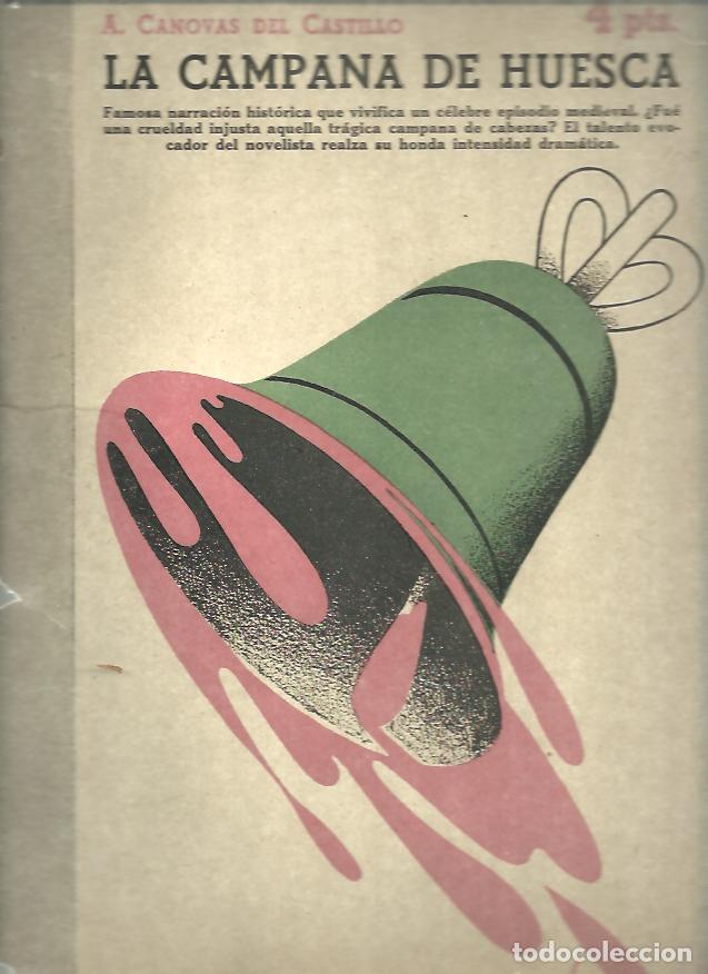 Libros: LA CAMPANA DE HUESCA. - CANOVAS DEL CASTILLO, A. - Foto 1