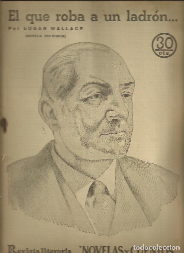 Libros: EL QUE ROBA A UN LADRON� - WALLACE, Edgar. - Foto 1