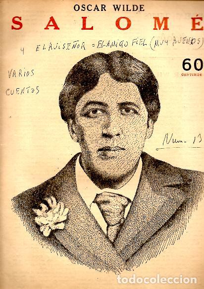 Libros: SALOME. - WILDE, Oscar. - Foto 1