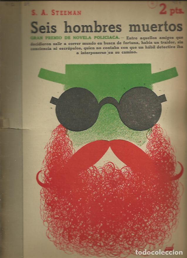 Libros: SEIS HOMBRES MUERTOS. - STEEMAN, S. A. - Foto 1