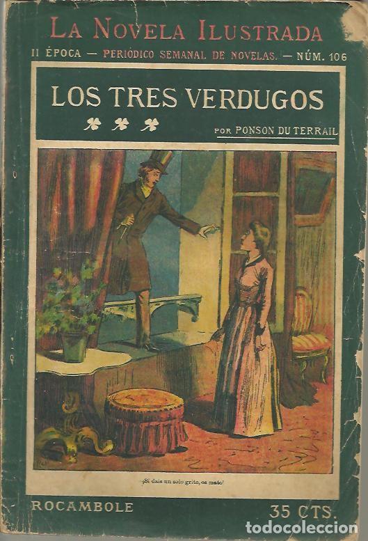 Libros: LOS TRES VERDUGOS. - TERRAIL, Ponson du. - Foto 1