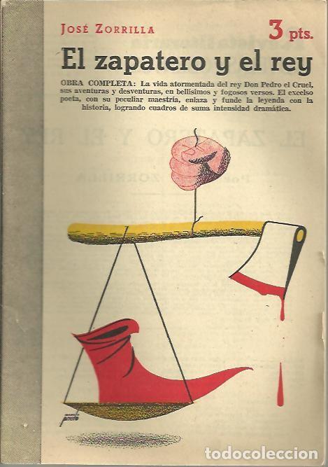 Libros: EL ZAPATERO Y EL REY. - ZORRILLA, Jos&eacute;. - Foto 1