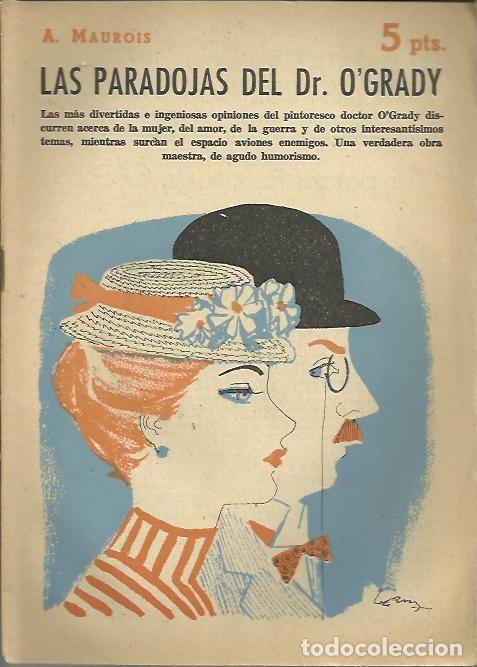 Libros: LAS PARADOJAS DEL DOCTOR OGRADY. - MAUROIS, A. - Foto 1
