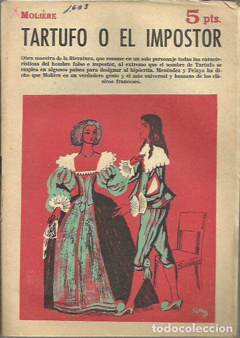 Libros: TARTUFO O EL IMPOSTOR. - MOLIERE. - Foto 1