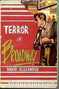 Libros: TERROR EN BROADWAY. - ALEXANDER, David. - Foto 1