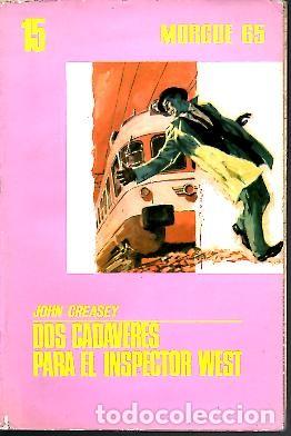 Libros: DOS CADAVERES PARA EL INSPECTOR WEST. - CREASEY, John. - Foto 1