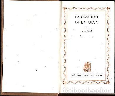 Libros: LA CANCION DE LA PULGA. - KERSH, Gerald. - Foto 1