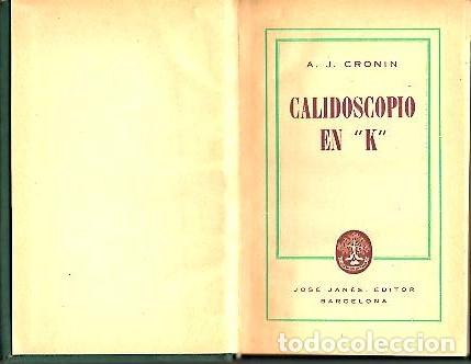 Libros: CALIDOSCOPIO EN K. - CRONIN, A. J. - Foto 1