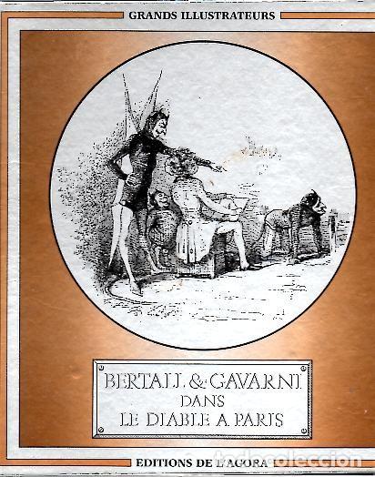 Libros: BERTALL ET GAVARNI DANS LE DIABLE A PARIS. - BERTALL. BAVARNI. - Foto 1