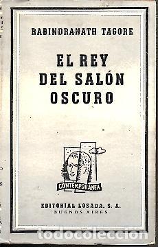 Libros: EL REY DEL SALON OSCURO. (POEMA DRAMATICO). - TAGORE, Rabindranath. - Foto 1