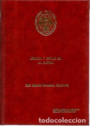 Libros: LENGUA Y ESTILO EN LA CATIRA. - HERNANDO CUADRADO, Luis Alberto. - Foto 1