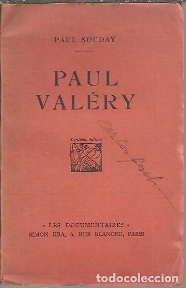 Libros: PAUL VALERY. - SOUDAY, Paul. - Foto 1