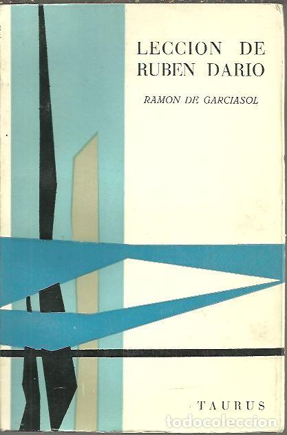 Libros: LECCION DE RUBEN DARIO. - GARCIASOL, Ram&oacute;n de. - Foto 1