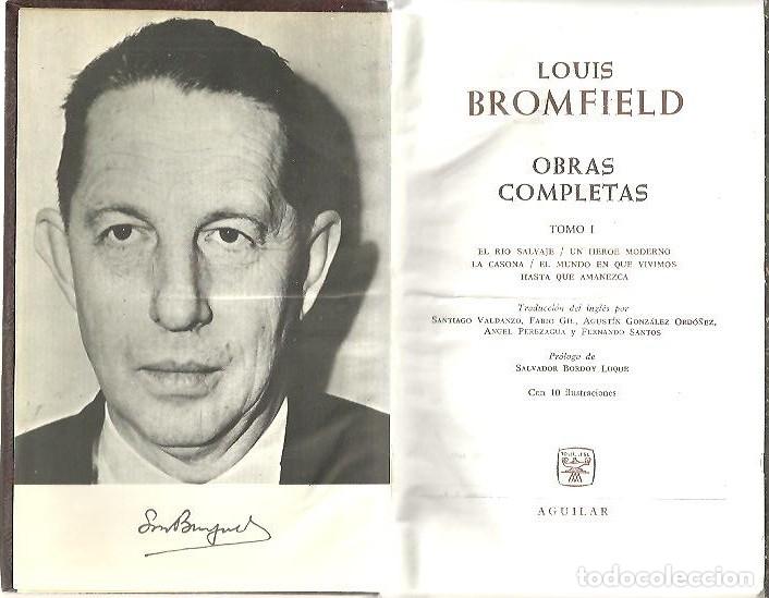 Libros: OBRAS COMPLETAS. - BROMFIELD, Louis. - Foto 1