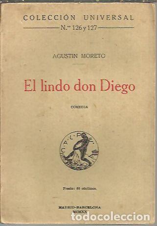 Libros: EL LINDO DON DIEGO. - MORETO, Agust&iacute;n. - Foto 1