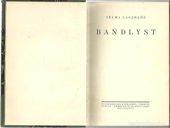 Libros: BANDLYST. - LAGERL&Ouml;F, Selma. - Foto 1