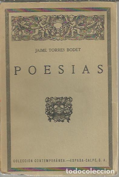 Libros: POESIAS. - TORRES BODET, Jaime. - Foto 1