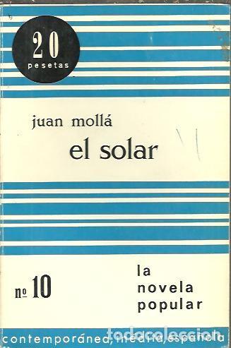 Libros: EL SOLAR. - MOLLA, Juan. - Foto 1