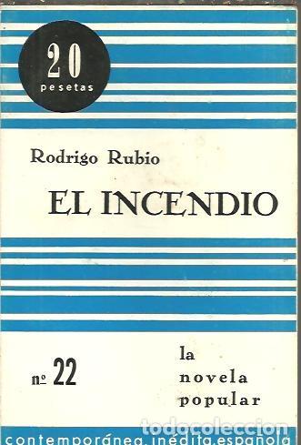 Libros: EL INCENDIO. - RUBIO, Rodrigo. - Foto 1