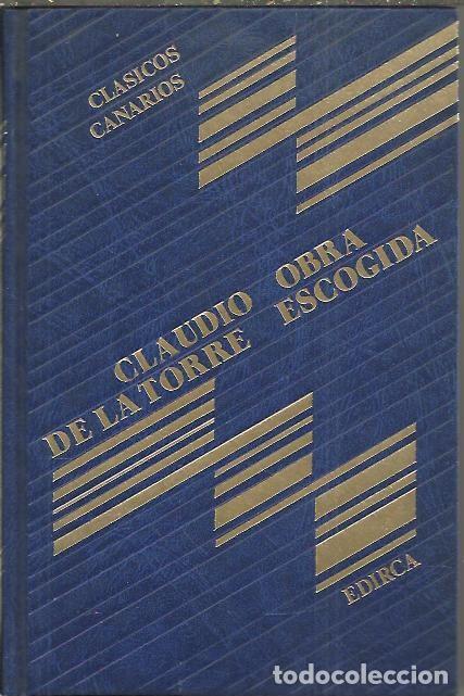 Libros: OBRA ESCOGIDA. - DE LA TORRE, Claudio. - Foto 1