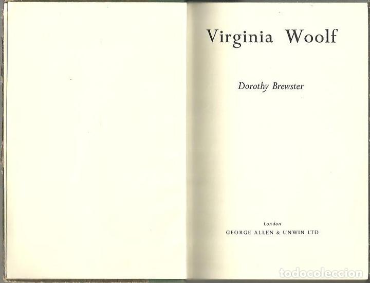 Libros: VIRGINIA WOLF. - BREWSTER, Dorothy. - Foto 1