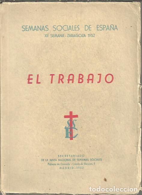 Libros: EL TRABAJO. - AA.VV. - Foto 1