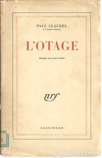 Libros: LOTAGE. - CLAUDEL, Paul. - Foto 1
