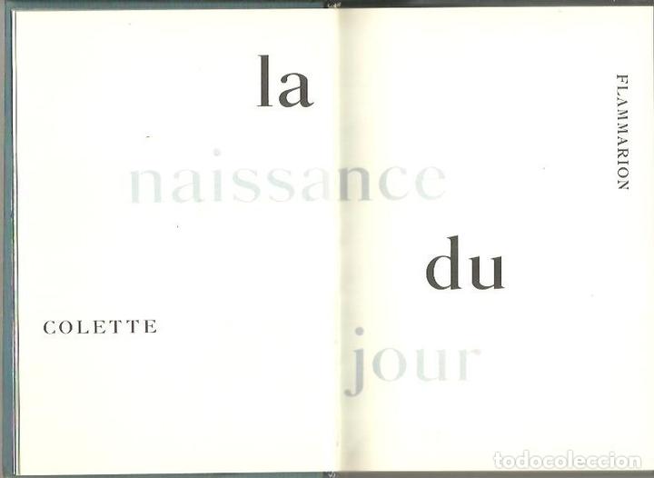 Libros: LA NAISSANCE DU JOUR. - COLETTE. - Foto 1