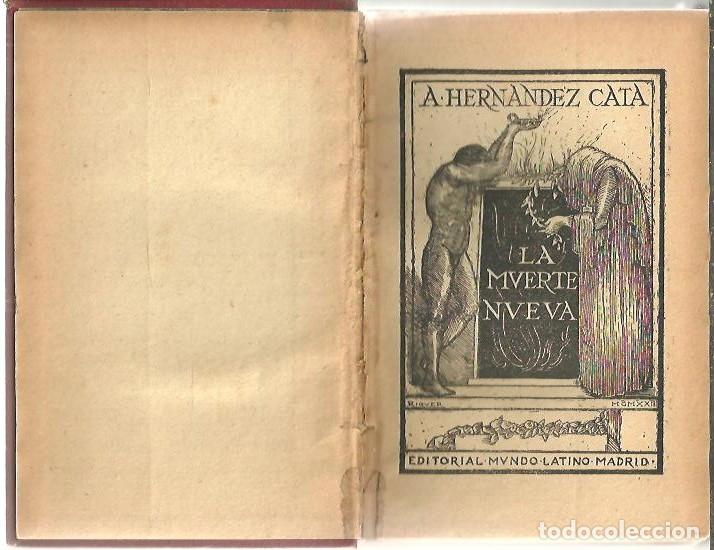 Libros: LA MUERTE NUEVA. - HERNANDEZ CATA, A. - Foto 1