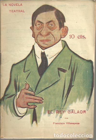 Libros: EL REY GALAOR. - VILLAESPESA, Francisco. - Foto 1