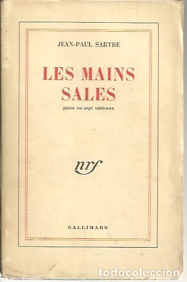 Libros: LES MAINS SALES. - SARTRE, Jean Paul. - Foto 1