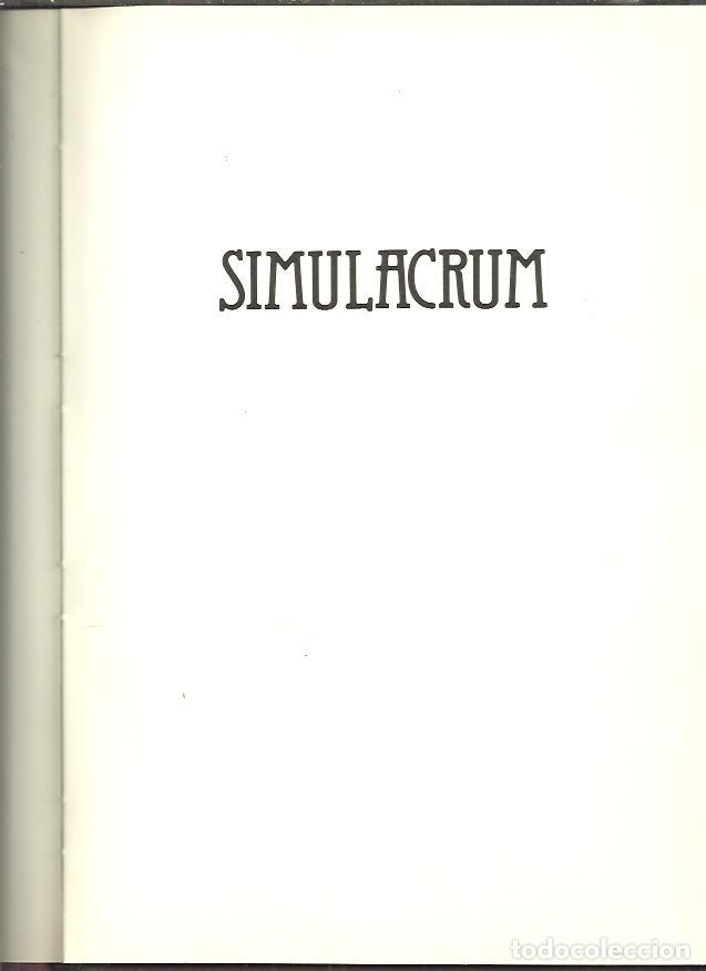Libros: SIMULACRUM. - GUZMAN BRAVO, Jos&eacute; Antonio. - Foto 1