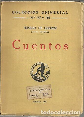 Libros: CUENTOS. - TEIXEIRA DE QUEIROZ, Francisco. (BENTO MORENO). - Foto 1
