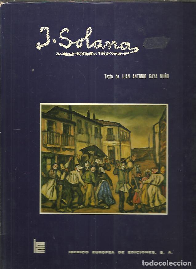 Libros: J. SOLANA. - GAYA NU&Ntilde;O, Juan Antonio. - Foto 1