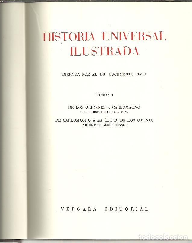 Libros: HISTORIA UNIVERSAL ILUSTRADA. - RIMLI, Eug&egrave;ne Th. (Dir.). - Foto 1