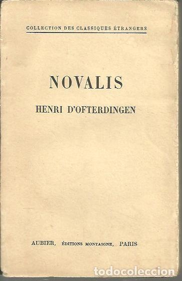 Libros: HENRI DOFTERDINGEN. - NOVALIS. - Foto 1