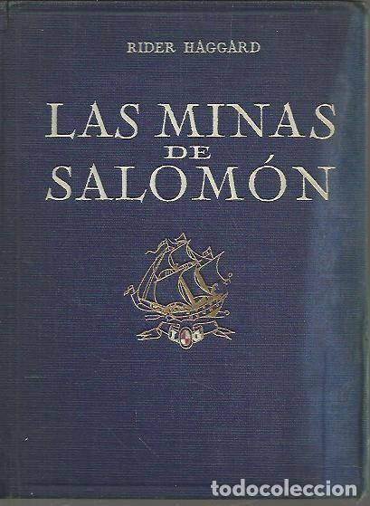 Libros: LAS MINAS DE SALOMON. - HAGGARD, Rider. - Foto 1