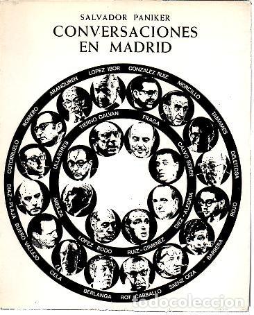 Libros: CONVERSACIONES EN MADRID. - PANIKER, Salvador. - Foto 1