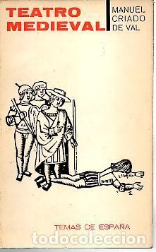 Libros: TEATRO MEDIEVAL. - CRIADO DE VAL, Manuel. (Ed.). - Foto 1