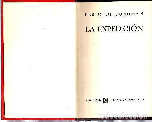 Libros: LA EXPEDICION. - SUNDMAN, Per Olof. - Foto 1