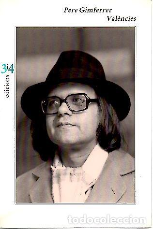 Libros: VALENCIES (1971-1993). - GIMFERRER, Pere. - Foto 1