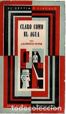 Libri di seconda mano: CLARO COMO EL AGUA. - PAYNE, Laurence.