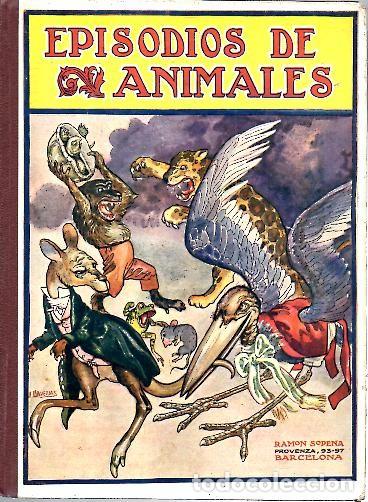 Libros: EPISODIOS DE ANIMALES. - ANONIMO. - Foto 1