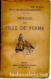 Libros: HISTOIRE DUNE FILLE DE FERME. - MAUPASSANT, Guy de. - Foto 1