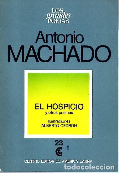 Libros: EL HOSPICIO Y OTROS POEMAS. - MACHADO, Antonio. - Foto 1