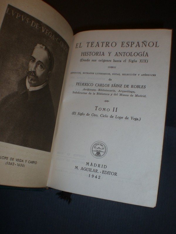 Libros: Joya 026, Teatro Espa&ntilde;ol II, Aguilar - Foto 3