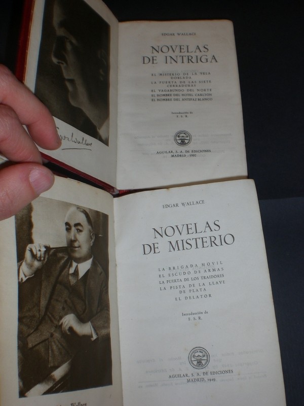 Libros: Joya 058 y 059, Wallace Intriga y Misterio, Aguilar - Foto 3