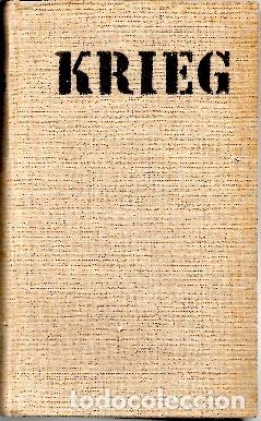 Libros: KRIEG. - RENN, Ludwig. - Foto 1