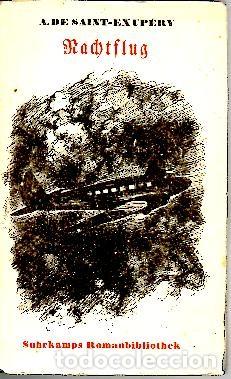 Libros: NACHTFLUG. - SAINT EXUPERY, Antoine de. - Foto 1